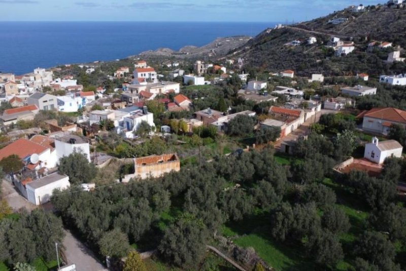 Kokkino Chorio Kreta, Kokkino Chorio: Eckgrundstück in der Nähe des Dorfes und der Einkaufsmöglichkeiten zu verkaufen Grundstück kaufen